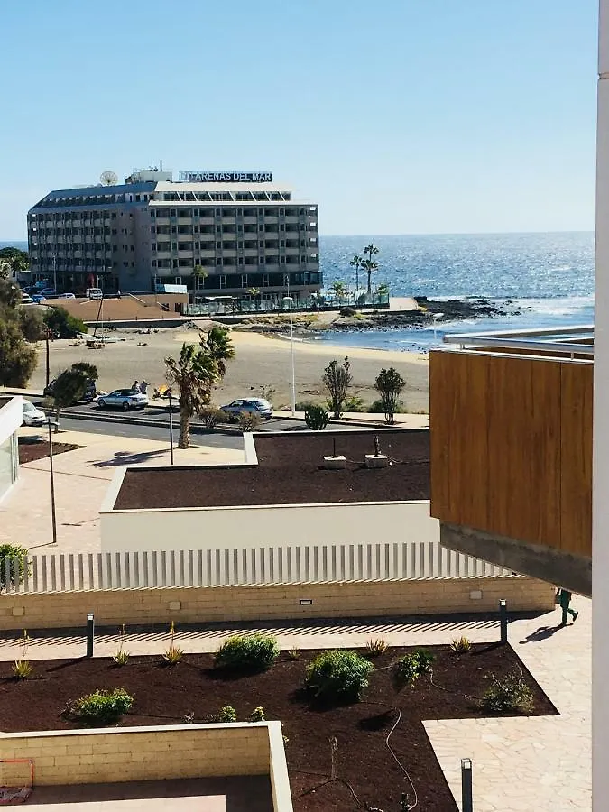 Sea View Apartment In El Medano With Pool & Private Parking Space