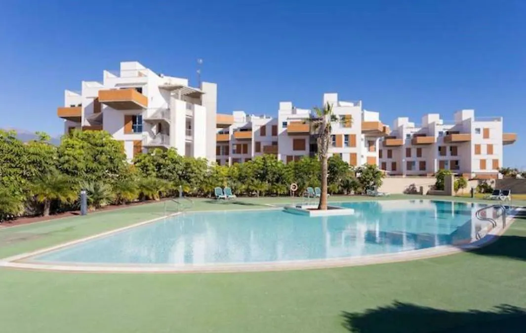 Sea View Apartment In El Medano With Pool & Private Parking Space